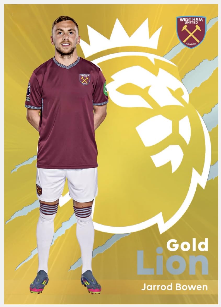 Premier League 2026 1 Pack of 25/26 New Soccer Cards + Bundle with